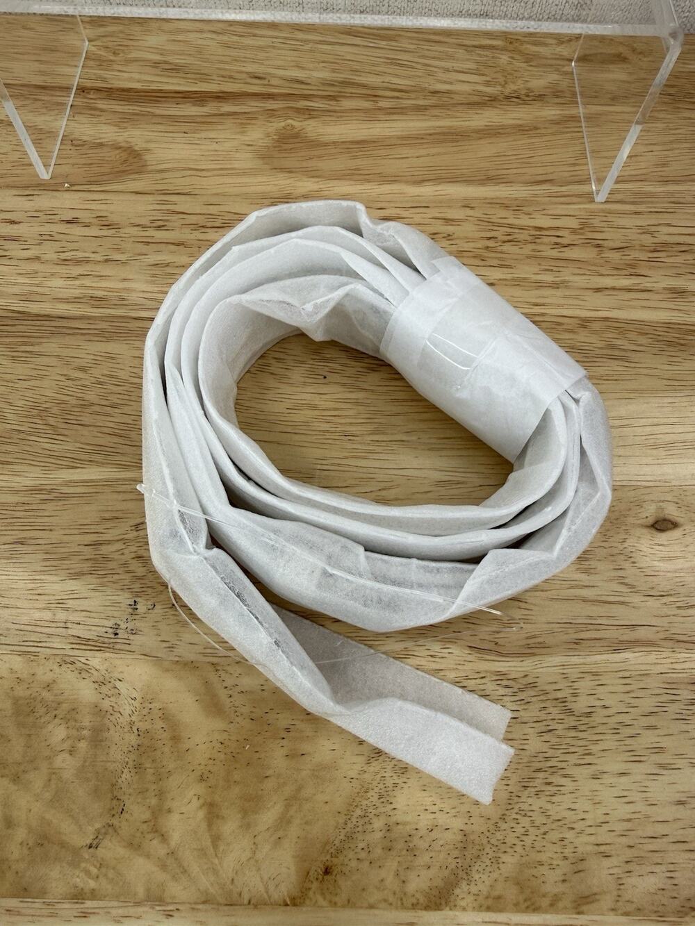 Marc Jacobs Authentic Cream Cotton Leather Replacement Crossbody Strap Hardware
